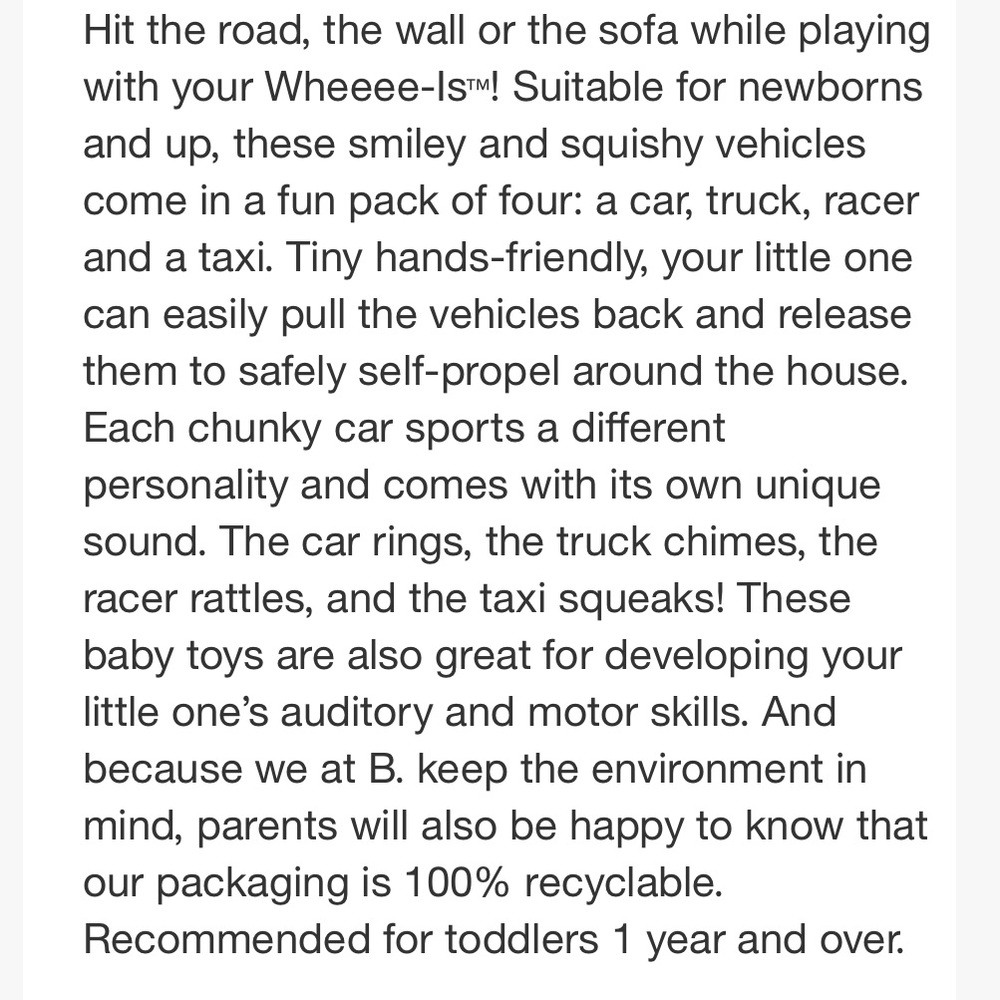 B Toy Cars - Picture 4 of 9